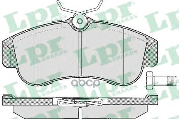 Комплект тормозных колодок 05P355 Lpr арт. 05P355
