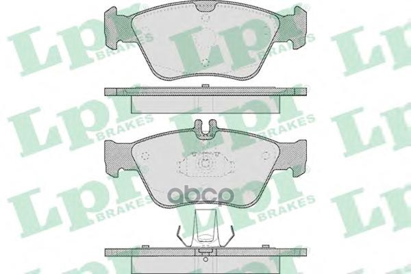 Комплект тормозных колодок 05P409 Lpr арт. 05P409