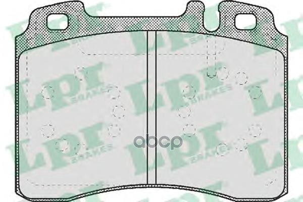 Комплект тормозных колодок 05P423 Lpr арт. 05P423