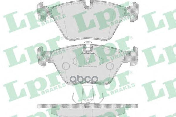 Комплект тормозных колодок 05P649 Lpr арт. 05P649