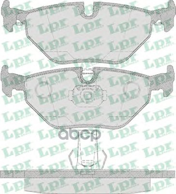 Колодки тормозные дисковые Lpr арт. 05P650