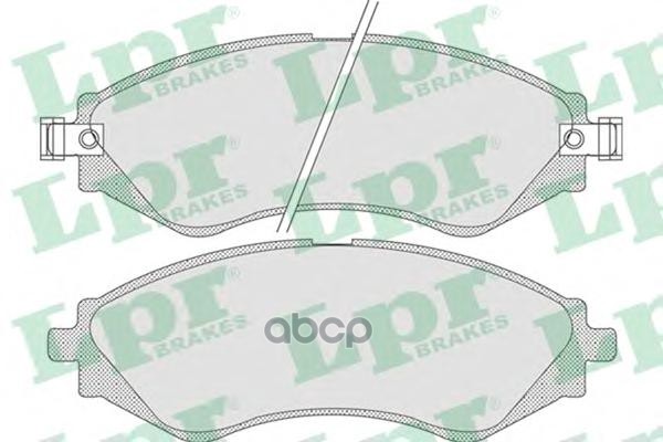 Комплект тормозных колодок 05P729 Lpr арт. 05P729