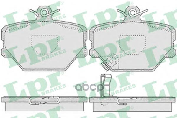 Комплект тормозных колодок 05P761 Lpr арт. 05P761