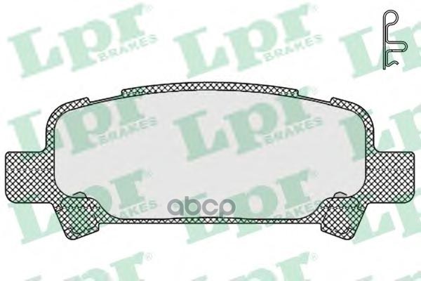 Комплект тормозных колодок 05P838 Lpr арт. 05P838