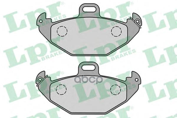 Комплект Тормозных Колодок 05P883 Lpr арт. 05P883