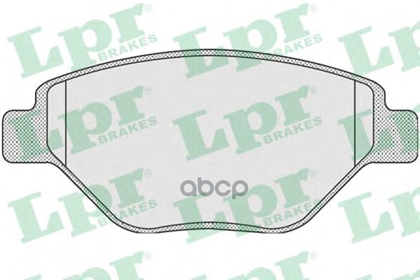 Комплект тормозных колодок 05P910 Lpr арт. 05P910