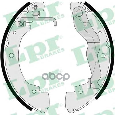 Колодки Торм. Барабанные Lpr арт. 06910
