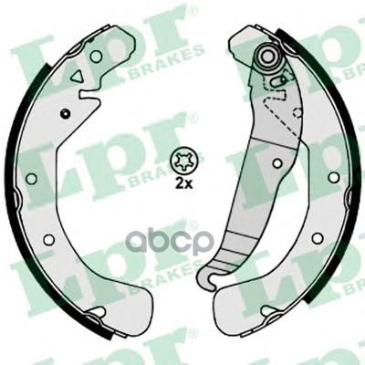 Комплект тормозных колодок 07200 Lpr арт. 07200