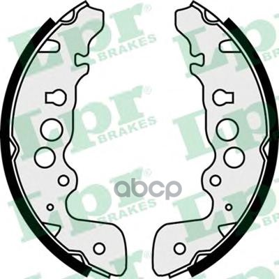 Колодки тормозные барабанные Lpr арт. 07470