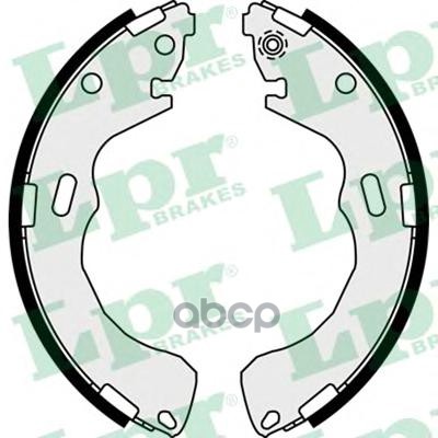 Колодки тормозные барабанные Lpr арт. 08030