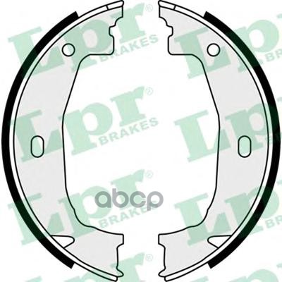 Комплект тормозных колодок 08100 Lpr арт. 08100