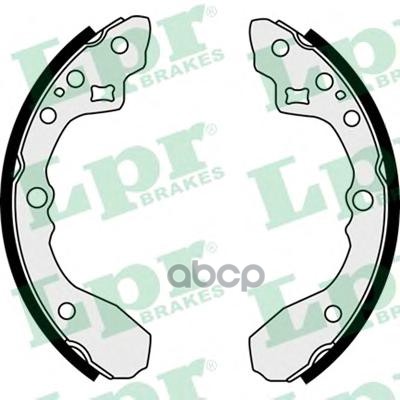 Колодки тормозные барабанные Lpr арт. 08490