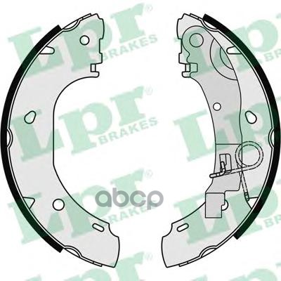 Колодки тормозные барабанные Lpr арт. 08540