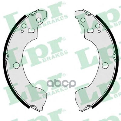 Колодки Тормозные Барабанные Lpr арт. 08870
