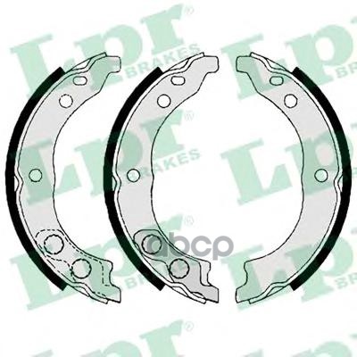 Колодки тормозные барабанные Lpr арт. 08900