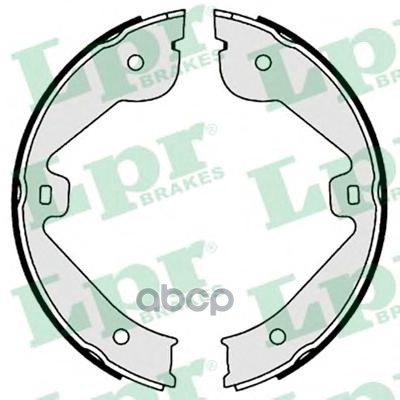 Комплект тормозных колодок 09150 Lpr арт. 09150