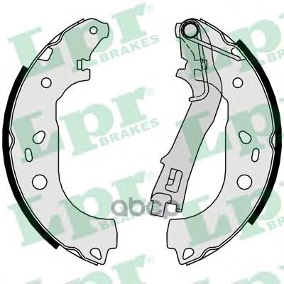 Колодки тормозные барабанные Lpr арт. 09290