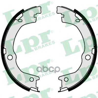 Комплект тормозных колодок 09460 Lpr арт. 09460