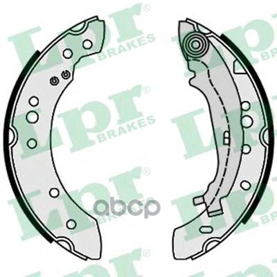 Колодки тормозные барабанные Lpr арт. 09640