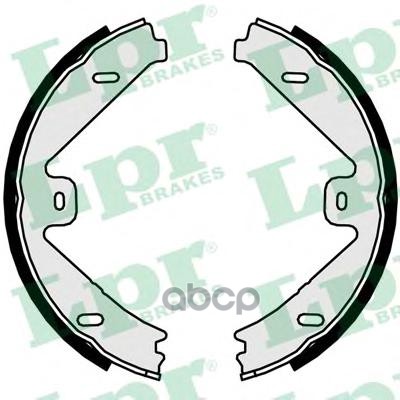 Колодки тормозные барабанные Lpr арт. 09840