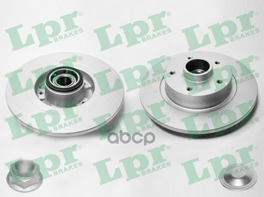 Диск тормозной с подшипником Lpr арт. R1049PCA