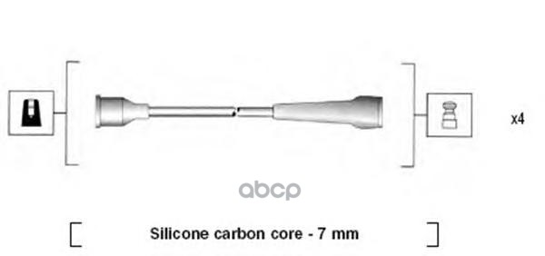 Провода Высоковольтные (Ком-Кт) MAGNETI MARELLI арт. 941145430740