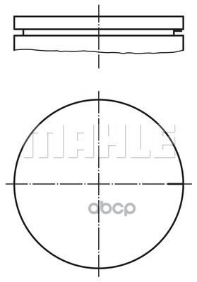 Поршень В Комплекте MAHLE арт. 0210300