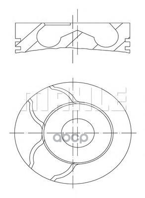 Поршень В Комплекте MAHLE арт. 0220100