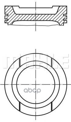 Поршень В Комплекте MAHLE арт. 0309200