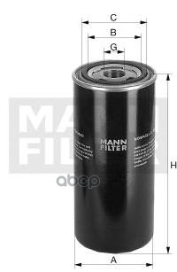 Фильтр гидросистемы VOLVO TRUCK, RENAULT TRUCK WD962 MANN-FILTER арт. WD962