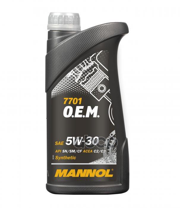MANNOL Масло моторное синтетическое 7701 Energy Formula OP 5W30 SN, C3 1л