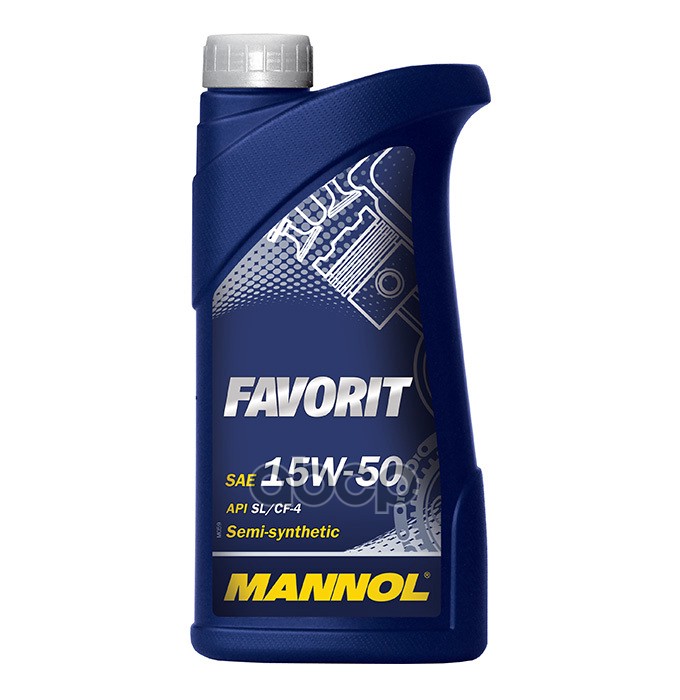 MANNOL Масло моторное FAVORIT 15w50 (1л)