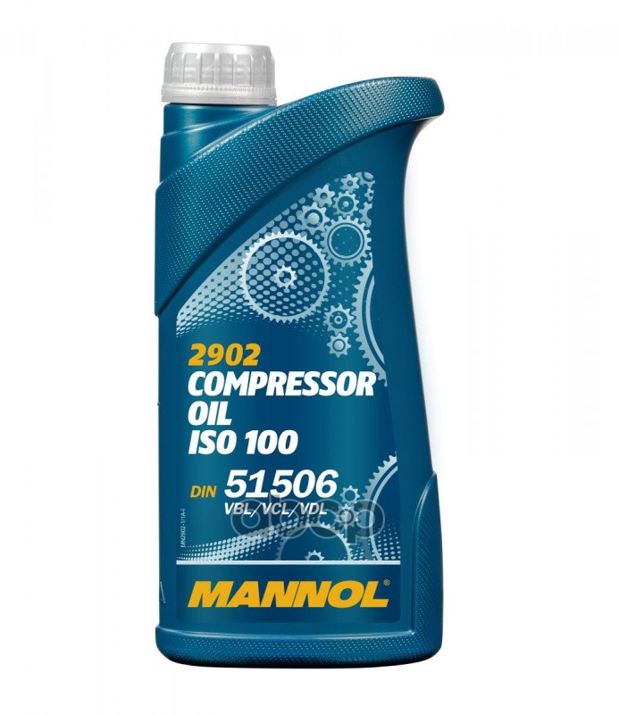 Масло компрессорное MANNOL Compressor Oil ISO 100 1 л 1918 MANNOL арт. 1918