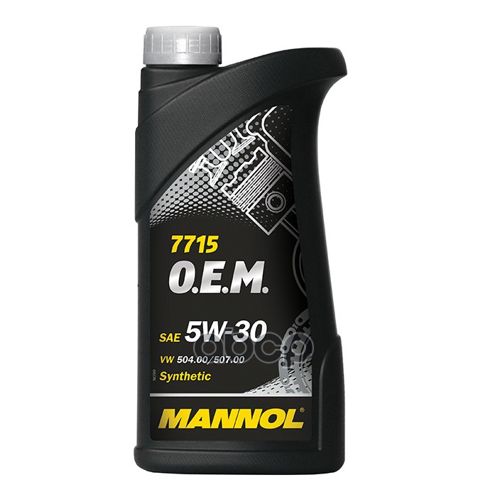 MANNOL Масло моторное Longlife 504/507 (Ех. O.E.M. for VW  AUDI  SKODA)  5w30  1l