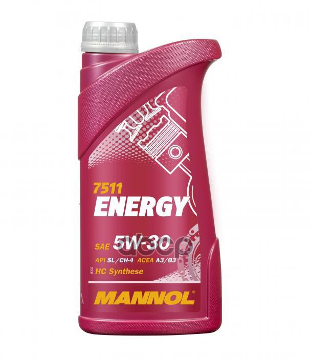 MANNOL Масло моторное Energy 5W-30 SL син. (1л)