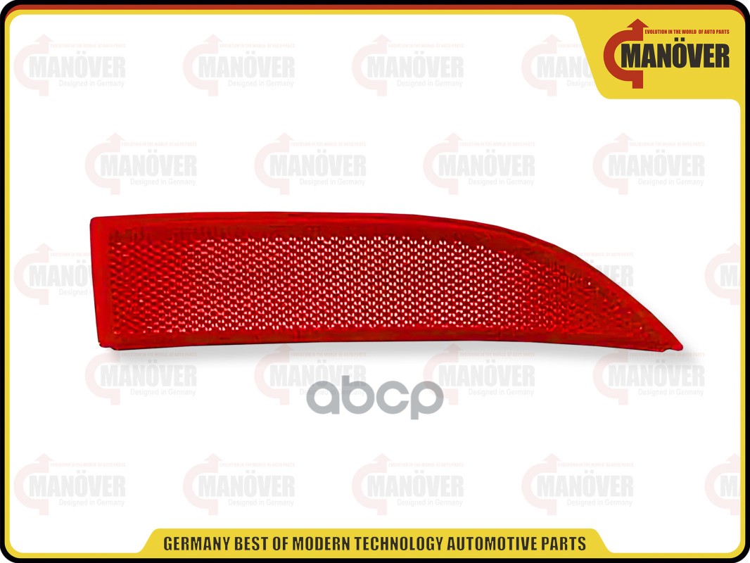 Катафот Задний На Бампер Renault Logan (14-)  Sandero (14-) Правый (Manover) MANOVER арт. mr600036r