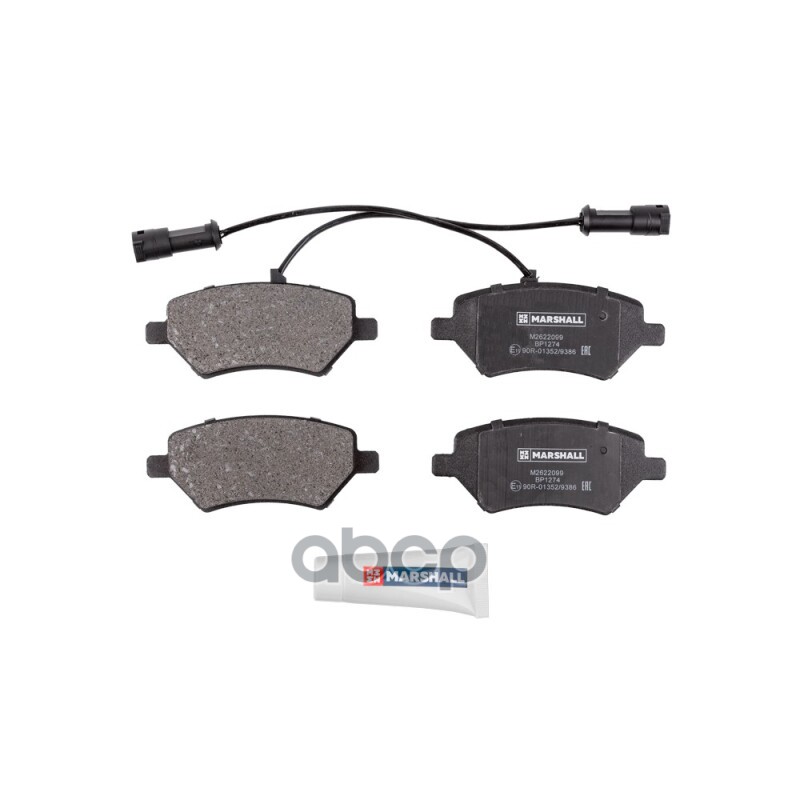 Торм. колодки дисковые передн. Chery Tiggo 4 17-, CrossEastar 07-, Fora 06- (с датчиком износа) (M26 MARSHALL арт. M2622099