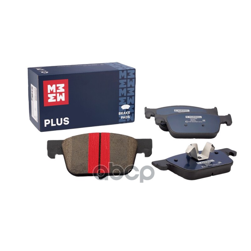 Торм. колодки дисковые передн. PLUS Audi A4 (B9) 15- (M2622383P) MARSHALL арт. M2622383P