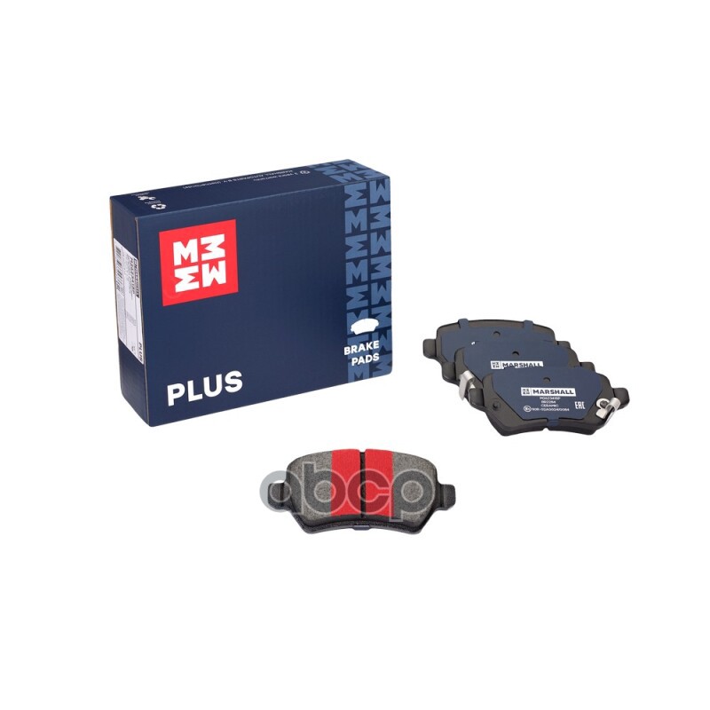 Торм. колодки дисковые задн. PLUS Opel Astra G, H 98-, Corsa C 00-, Meriva A, B 03-, Zafira B 05- (M MARSHALL арт. M2623415P