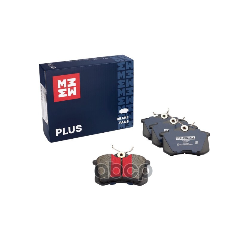 Торм. колодки дисковые задн. PLUS Skoda Octavia I-III 97-, Rapid I, II 12-, VW Polo Sedan I, II 10- MARSHALL арт. M2623554P