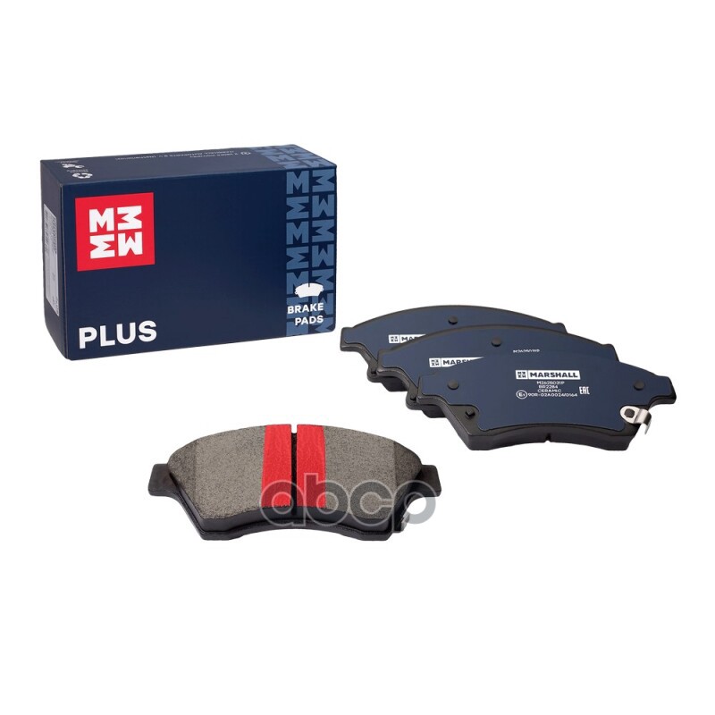 Торм. колодки дисковые передн. PLUS Chevrolet Aveo II 11-, Cruze I 11-, Opel Astra J 09- (M2625031P) MARSHALL арт. M2625031P