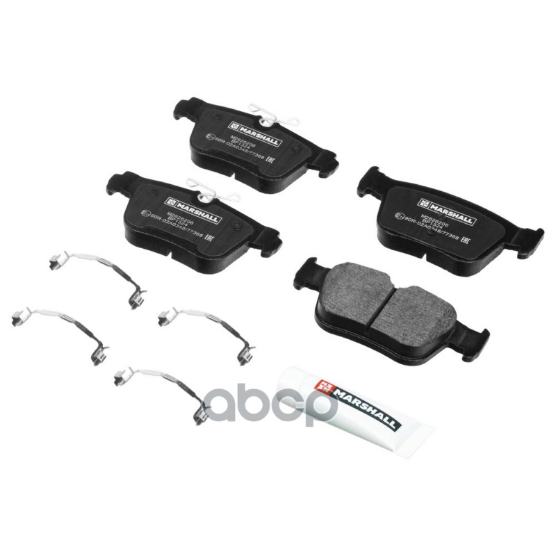 Торм. колодки диск. (комплект) задние AUDI A3 20- SKODA OCTAVIA 19- VOLKSWAGEN GOLF 19- (M2626206) MARSHALL арт. M2626206