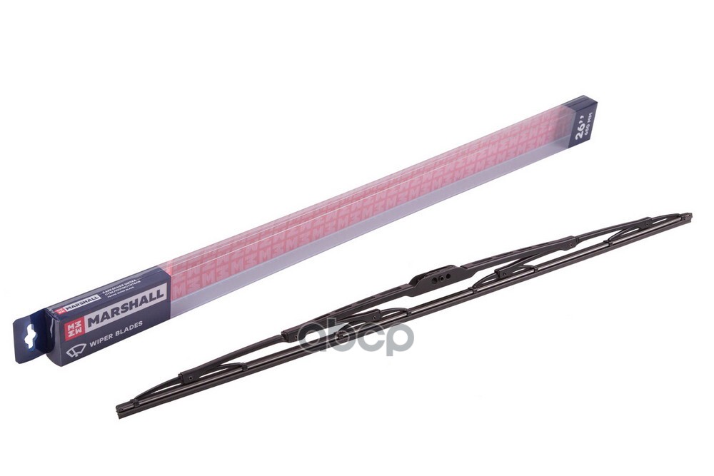 Щетка стеклоочистителя каркасная 26” / 65 см hook, side pin, bayonet arm 19 mm (MW7913) MARSHALL арт. MW7913