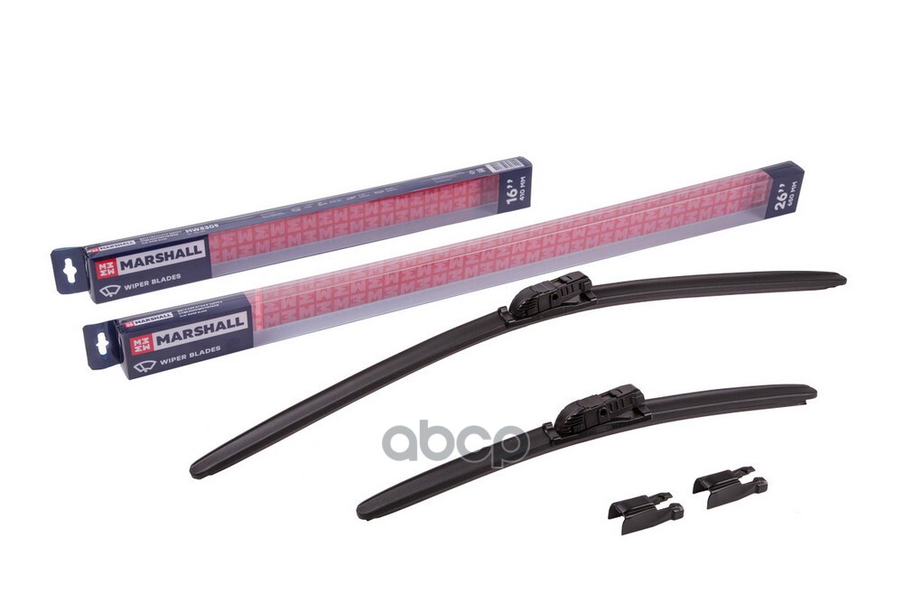 Комплект Бескаркасных Щеток Стеклоочистителя Hyundai: Elantra, Jeep: Wrangler, Kia: Retona, Land Rover: Defender, Suzuki: Car...