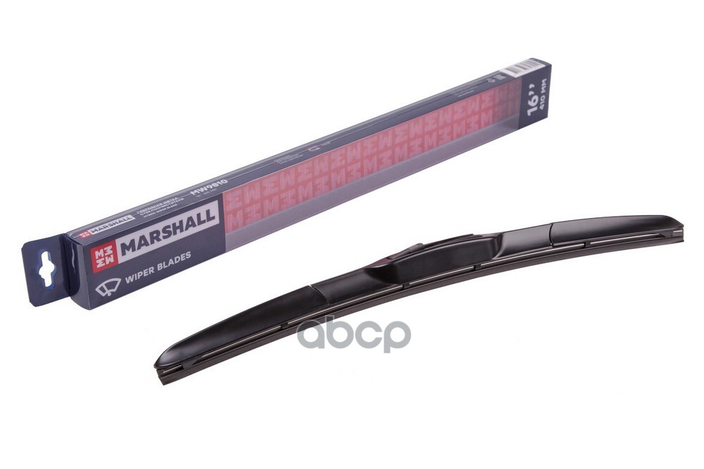 Гибридная щетка стеклоочистителя  16”  41 см hook 19 mm MW9810 MARSHALL арт. MW9810