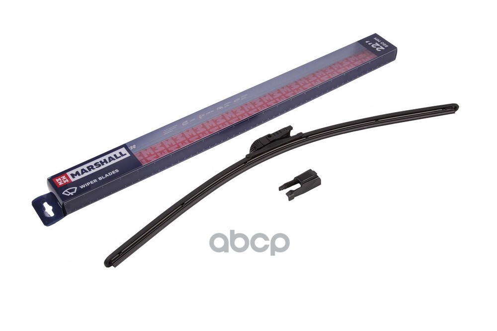 Бескаркасная щетка стеклоочистителя  22”  55 см hook side pin pushpinch button 19 mm MW9835 MARSHALL арт. MW9835