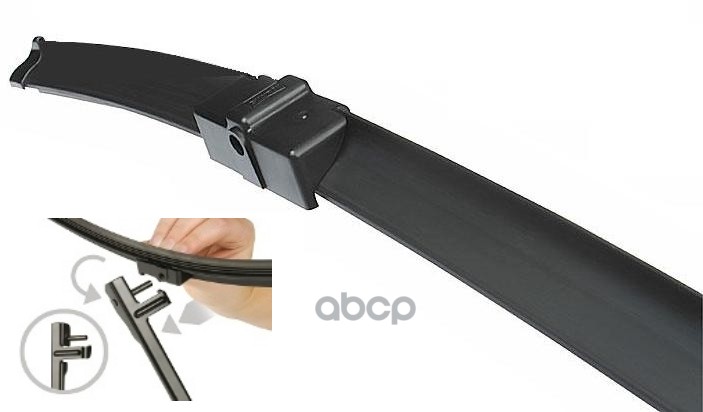 Щетка стеклоочистителя 530/475 мм бескаркасная комплект 2 шт MAZDA AERO BP4K-67-3309K MAZDA арт. BP4K-67-3309K