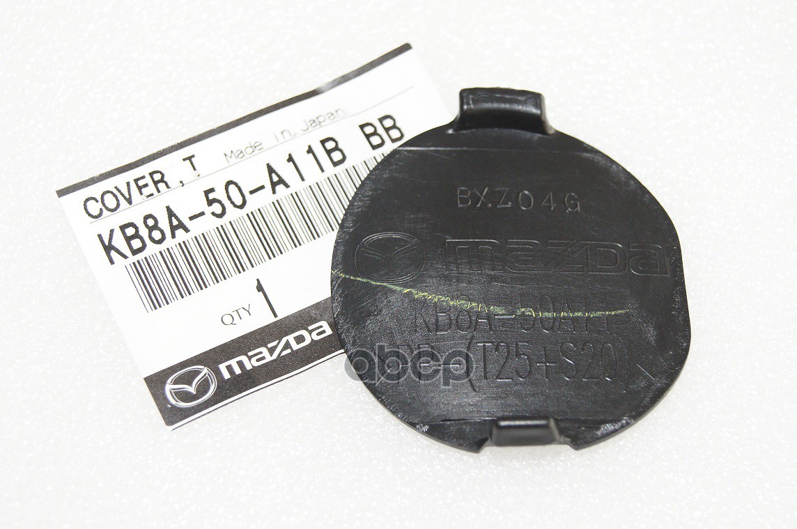 Заглушка бампера переднего MAZDA KB8A50A11BBB MAZDA арт. KB8A50A11BBB