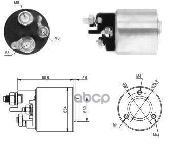 Реле втягивающее (OE) Mercedes C200 CDI (W202) MEAT & DORIA арт. 46113