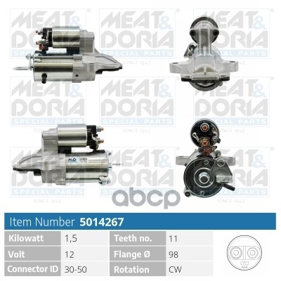 Стартер MEAT & DORIA арт. 5014267